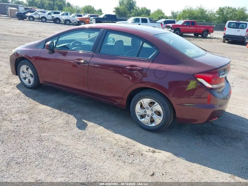 2015 HONDA CIVIC LX