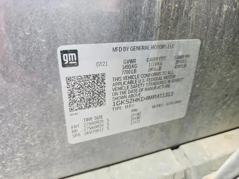 2021 GMC YUKON XL K1500 AT4  