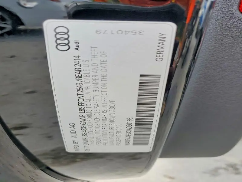 2018 AUDI S5 PRESTIGE  