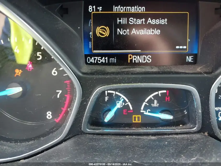 2018 FORD ESCAPE S