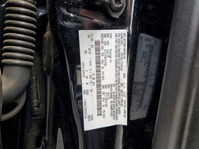 2016 FORD FOCUS SE  