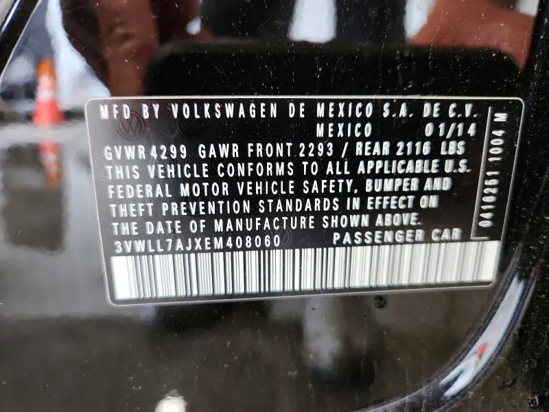 2014 VOLKSWAGEN JETTA TDI  