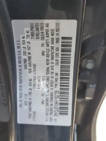2017 TOYOTA YARIS IA   