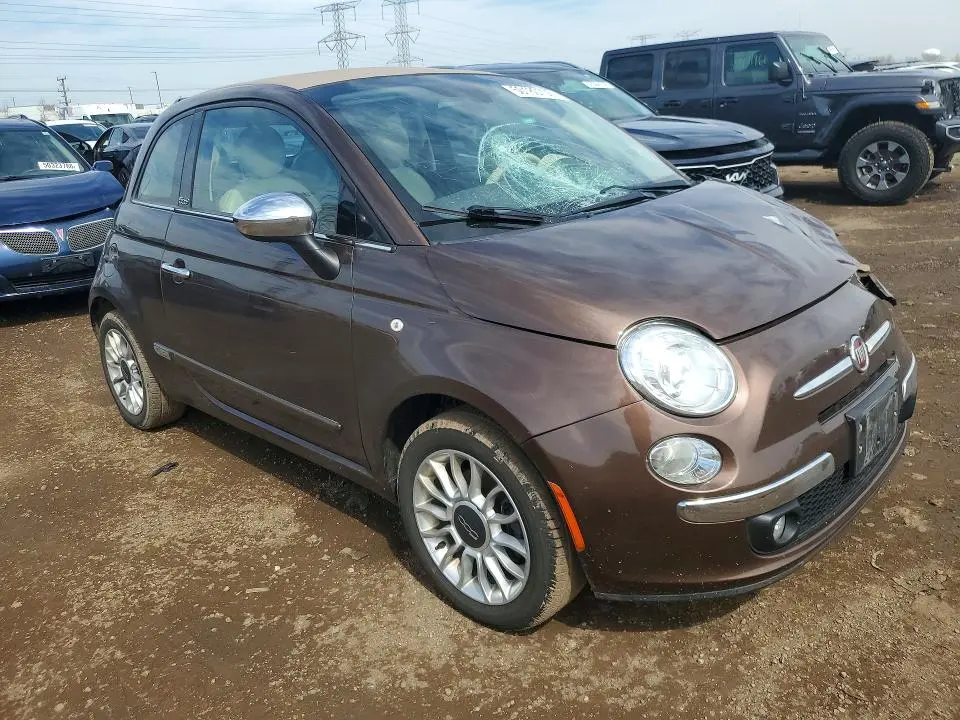 2012 FIAT 500 LOUNGE  