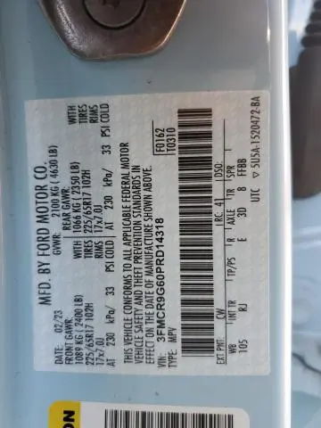 2023 FORD BRONCO SPORT HERITAGE  