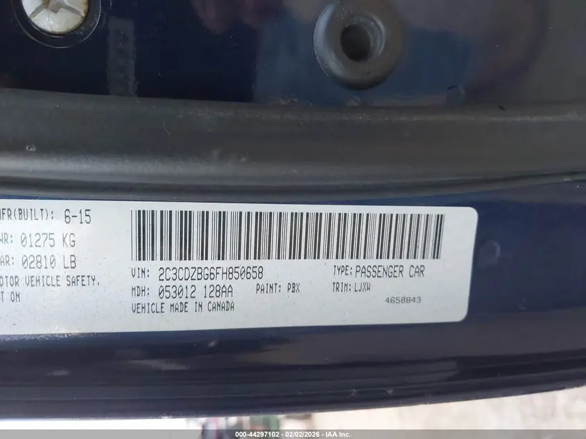 2015 DODGE CHALLENGER SXT PLUS