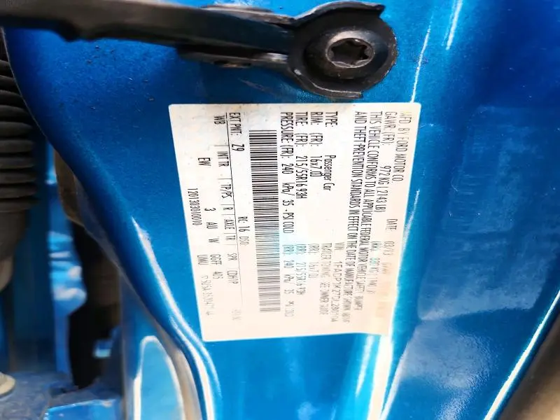 2013 FORD FOCUS SE  