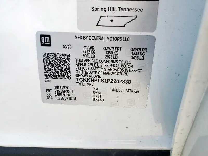 2023 GMC ACADIA DENALI  