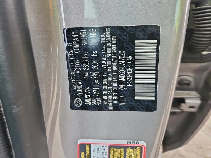 2024 HYUNDAI ELANTRA SEL  