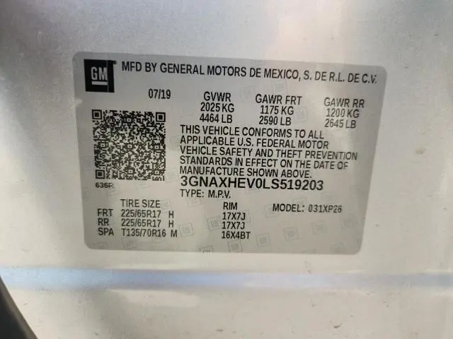 2020 CHEVROLET EQUINOX LS  
