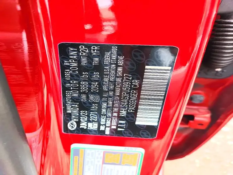 2023 HYUNDAI ELANTRA SEL  