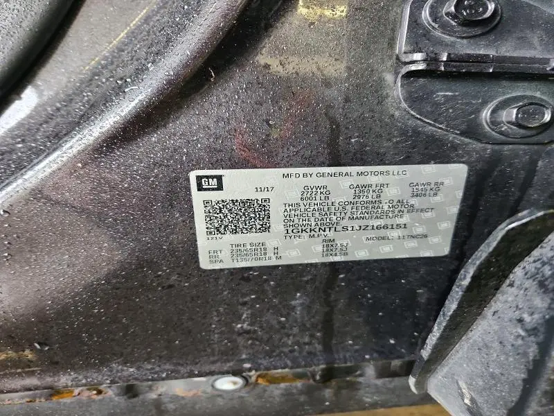 2018 GMC ACADIA ALL TERRAIN  