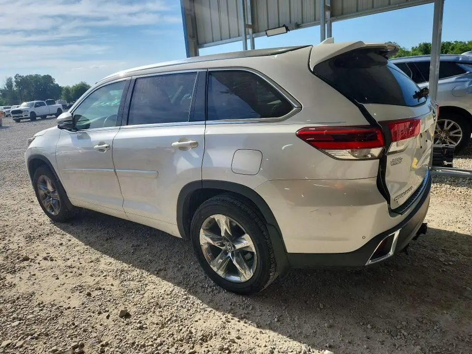 2019 TOYOTA HIGHLANDER LIMITED PLATINUM  