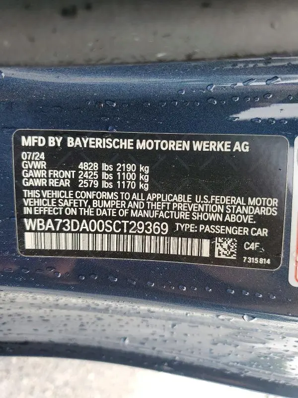 2025 BMW M440I   