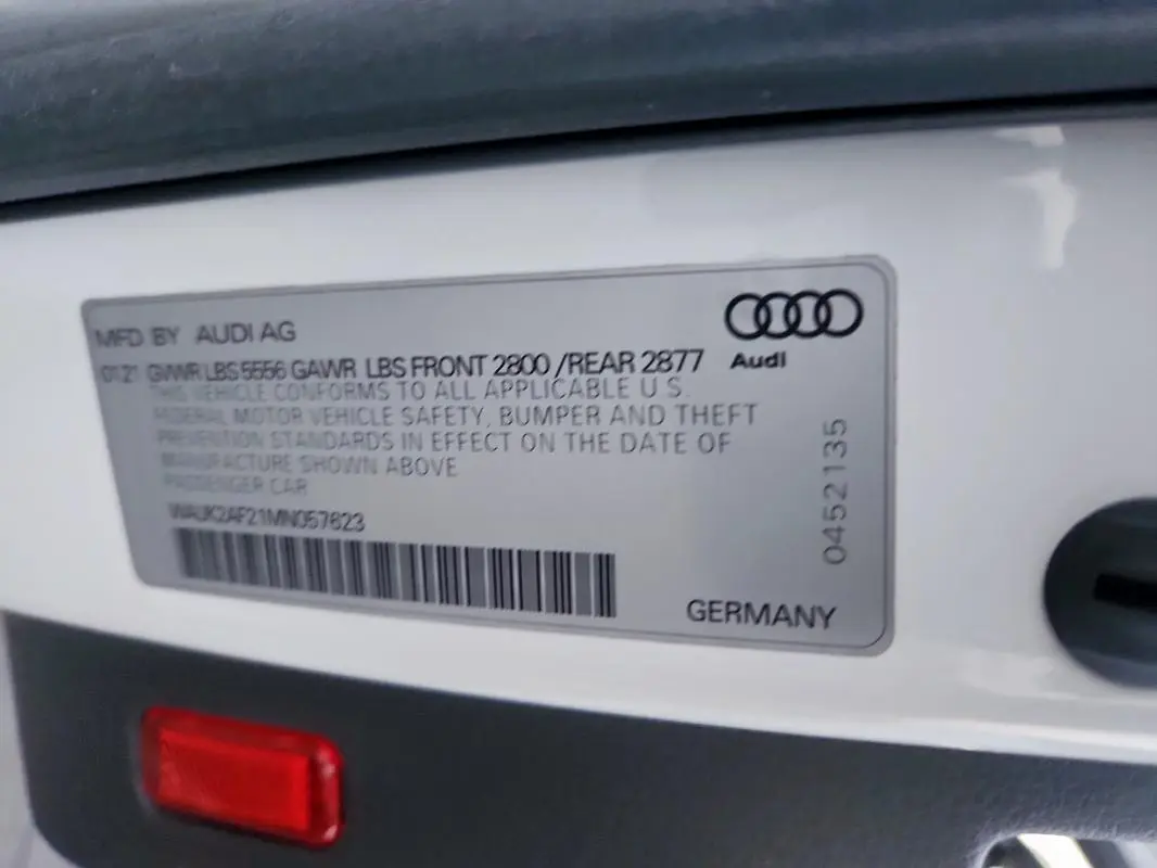 2021 AUDI A6 PREMIUM  