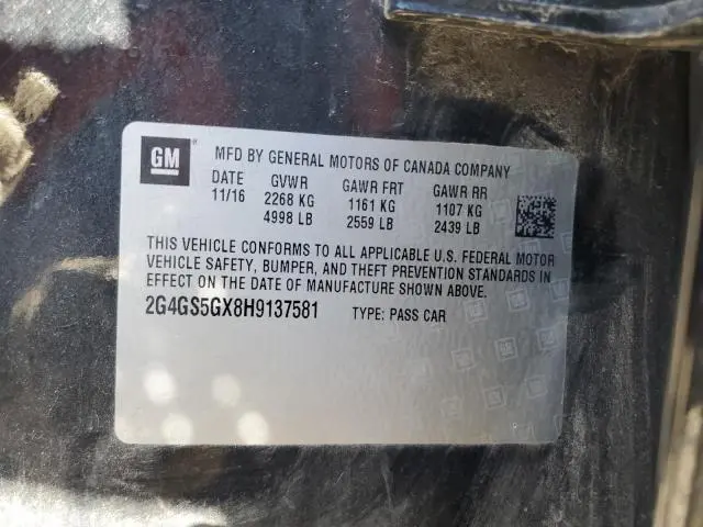 2017 BUICK REGAL PREMIUM  