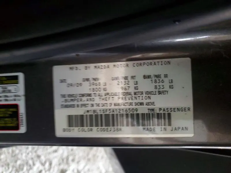 2010 MAZDA 3 I  