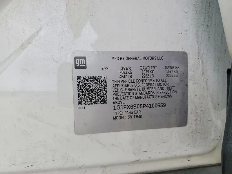 2023 CHEVROLET BOLT EV 2LT  