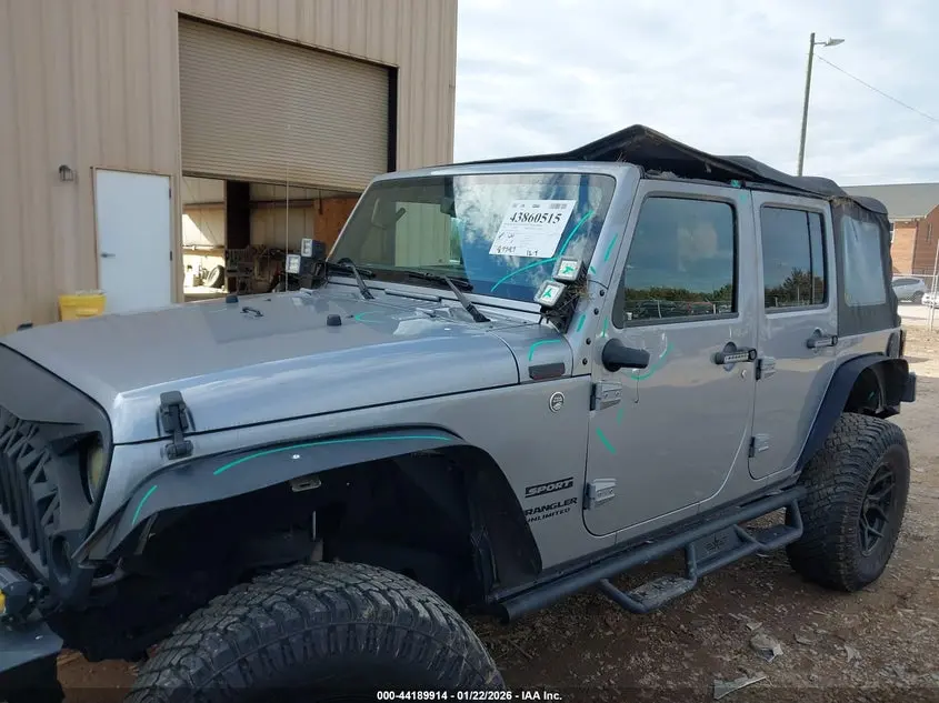 2015 JEEP WRANGLER UNLIMITED SPORT