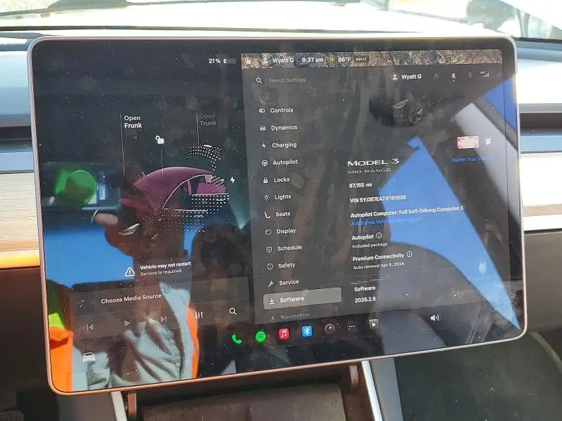 2018 TESLA MODEL 3   