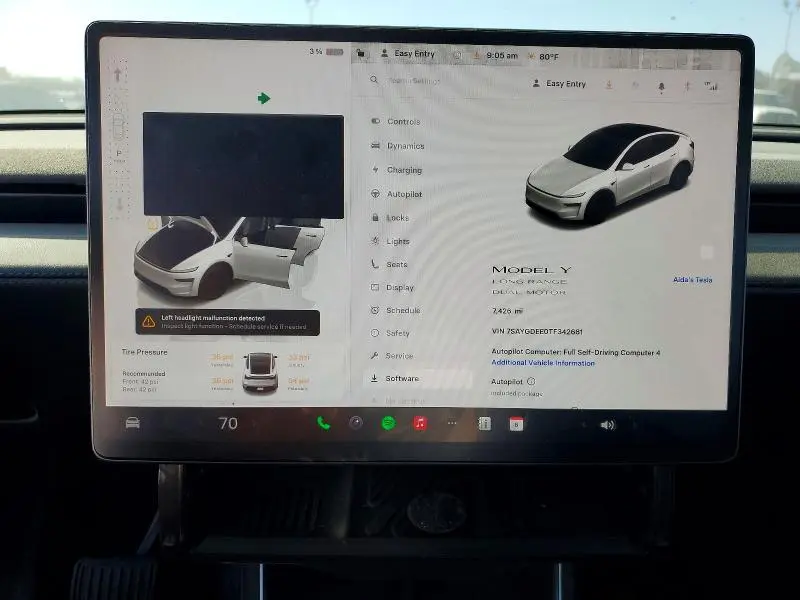 2026 TESLA MODEL Y   
