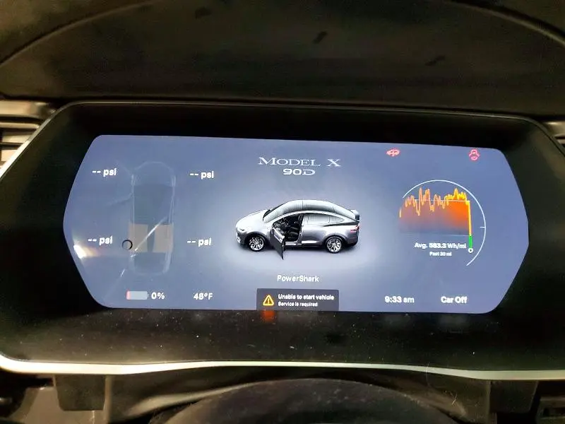 2016 TESLA MODEL X   