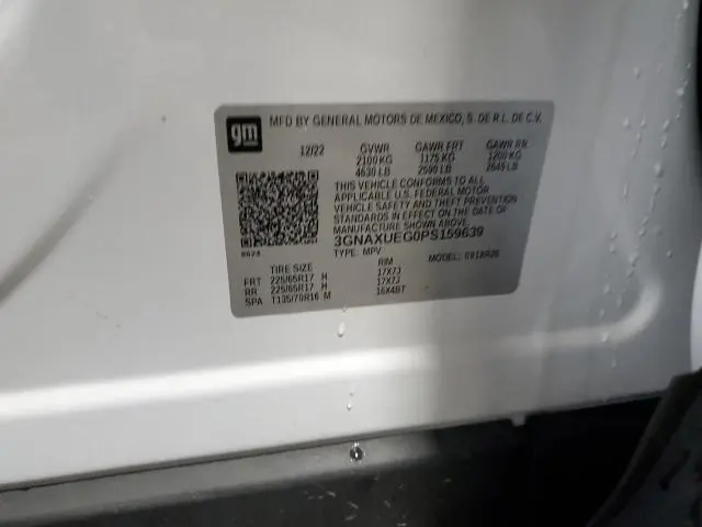 2023 CHEVROLET EQUINOX LT  