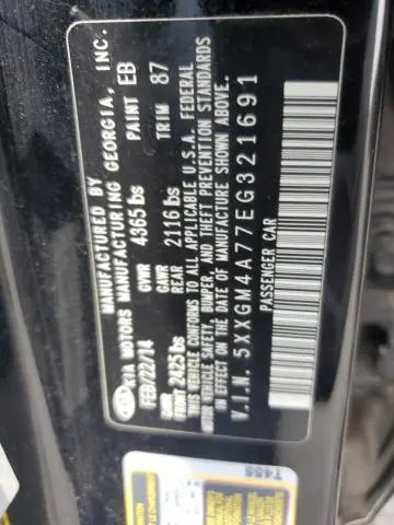 2014 KIA OPTIMA LX