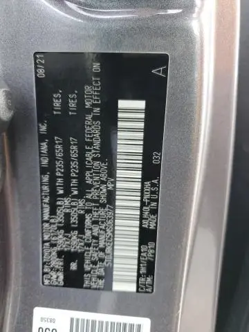 2021 TOYOTA SIENNA XLE  