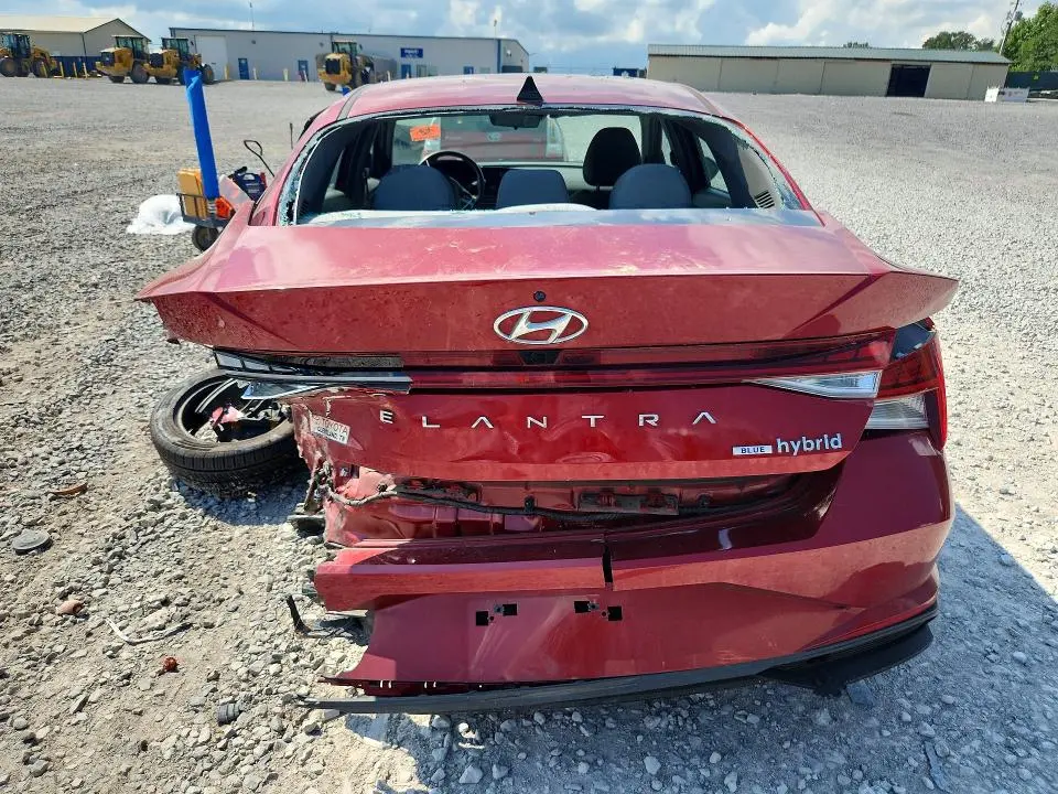 2023 HYUNDAI ELANTRA BLUE  