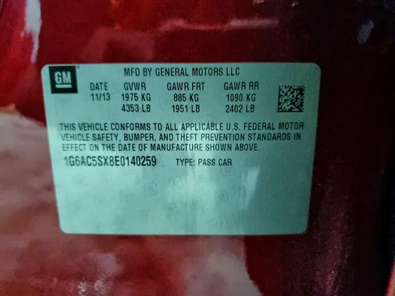 2014 CADILLAC ATS PERFORMANCE  