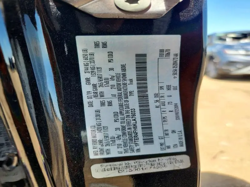 2019 FORD RANGER XL  