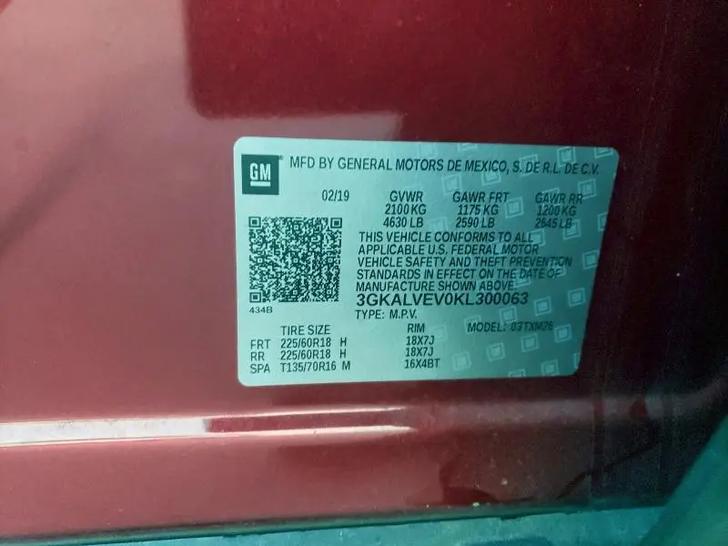 2019 GMC TERRAIN SLT  