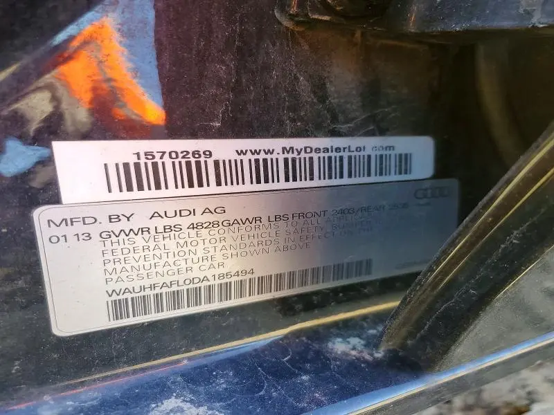 2013 AUDI A4 PREMIUM PLUS  