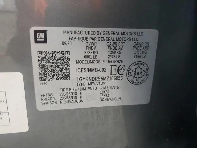 2021 CADILLAC XT5 PREMIUM LUXURY  