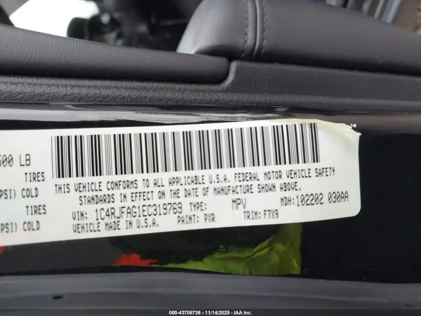 2014 JEEP GRAND CHEROKEE LAREDO