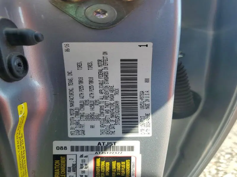 2016 TOYOTA TUNDRA CREWMAX SR5  