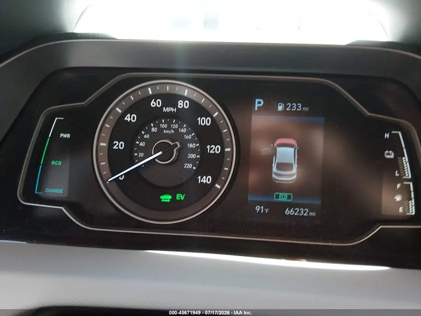 2020 HYUNDAI IONIQ HYBRID BLUE