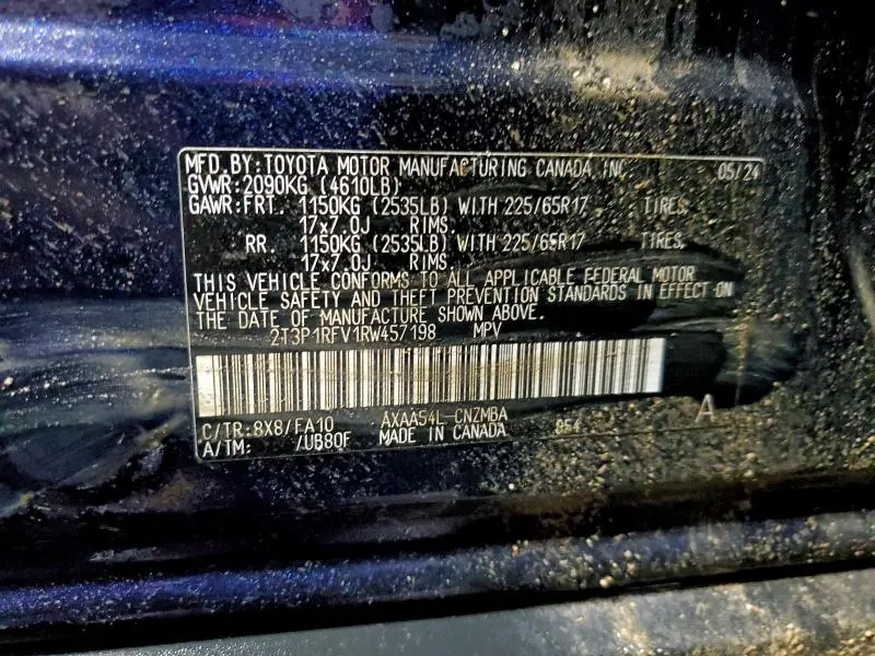 2024 TOYOTA RAV4 XLE  