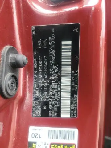 2020 TOYOTA SIENNA XLE  