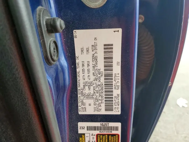 2014 TOYOTA TUNDRA CREWMAX SR5  