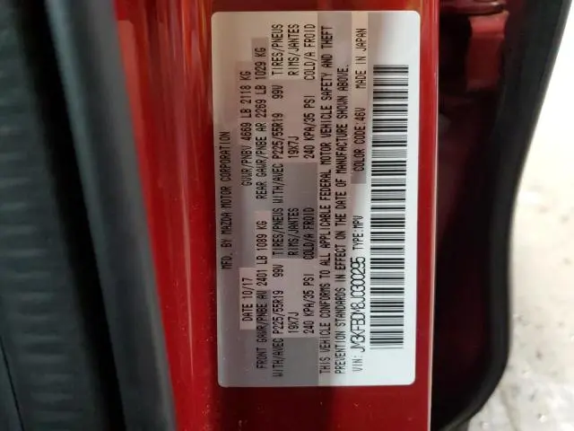 2018 MAZDA CX-5 GRAND TOURING  