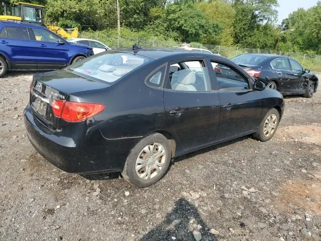 2010 HYUNDAI ELANTRA BLUE  