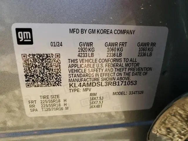 2024 BUICK ENCORE GX SPORT TOURING  