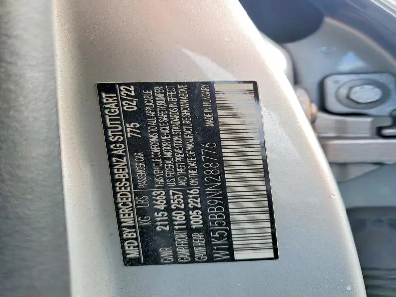 2022 MERCEDES-BENZ CLA AMG 35 4MATIC  