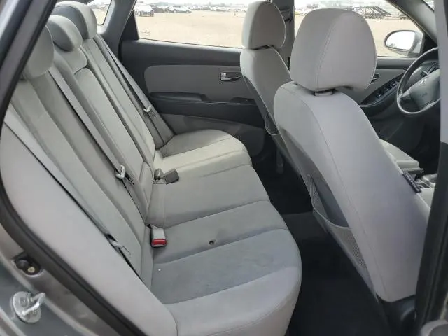 2010 HYUNDAI ELANTRA BLUE  
