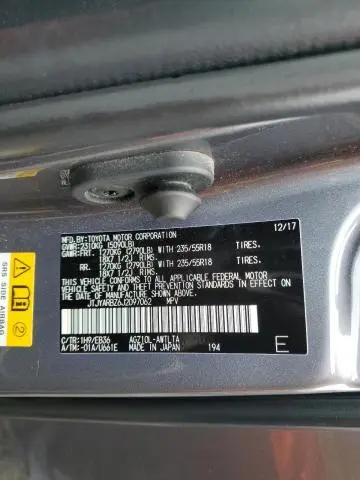 2018 LEXUS NX 300 BASE  