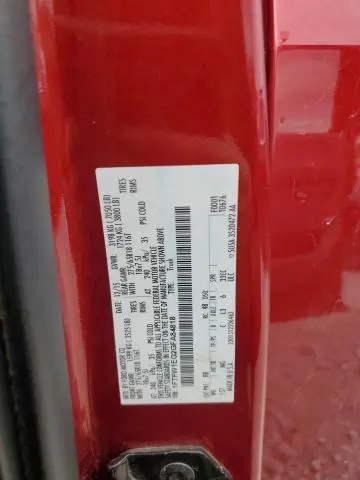 2016 FORD F150 SUPERCREW  