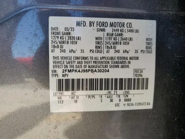2023 FORD EDGE SEL  