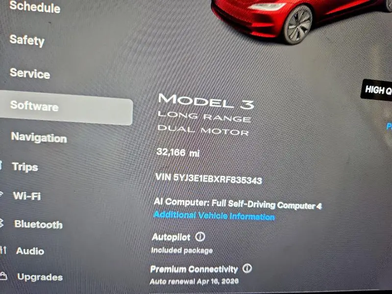 2024 TESLA MODEL 3   